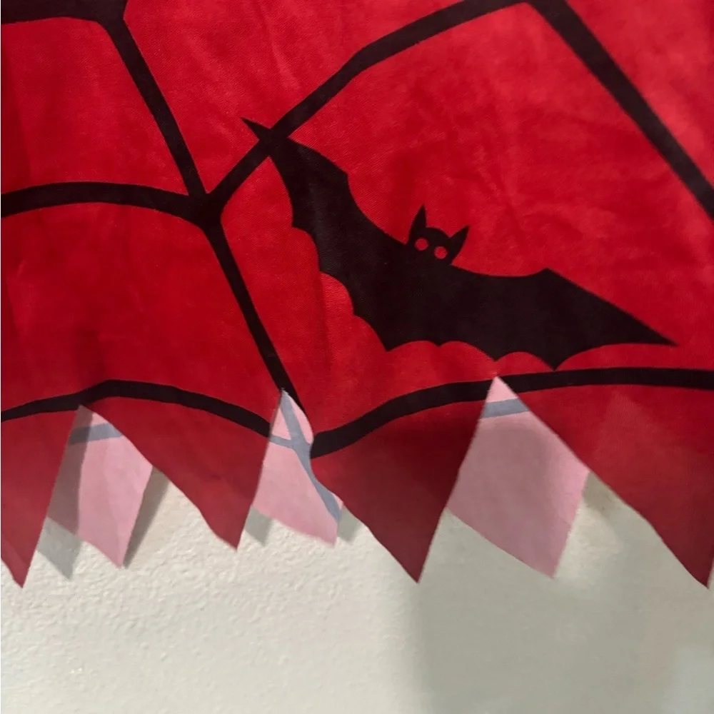 Womans Spider-Man spider web costume poncho one size